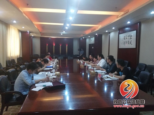 省财政厅副巡视员庄大力来攸调研