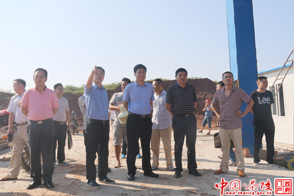 彭新军到经济开发区调研指导工作