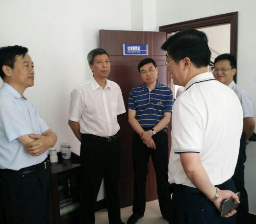 省司法厅副厅长唐世月一行视察芦淞区社区矫正中心