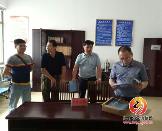市信访局局长刘会才一行来我县调研信访工作