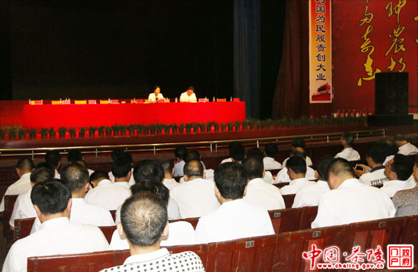 茶陵县安全生产工作会议召开