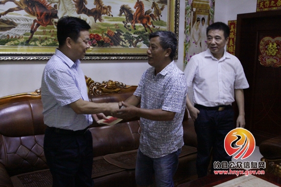 八一前夕，胡湘之走访慰问重点优抚对象