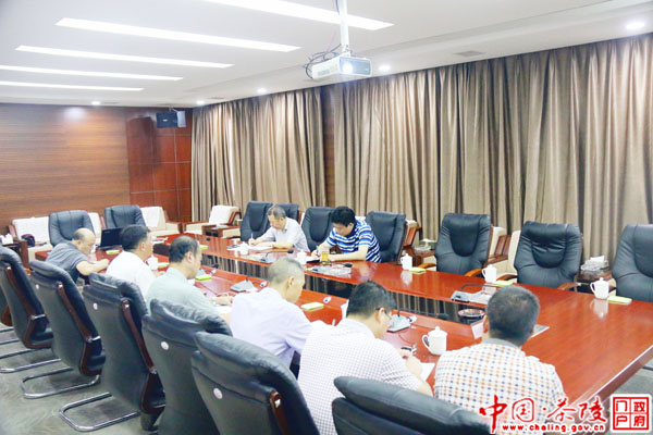 彭新军到万樟园林调研指导工作