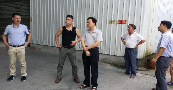 副区长林坚带队督查安全生产工作