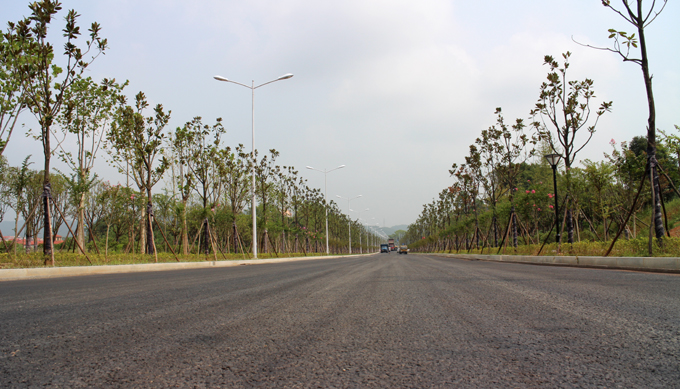 北欧小镇F道路一期竣工通车