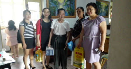 统计关爱暖人心