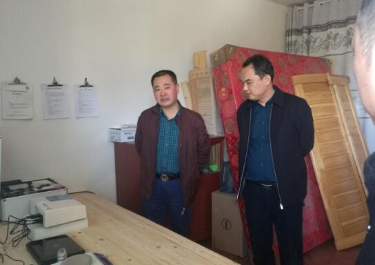 市农委督查芦淞区农产品质量安全工作