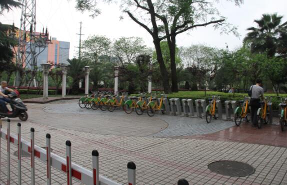 街头小游园 旧貌换新颜