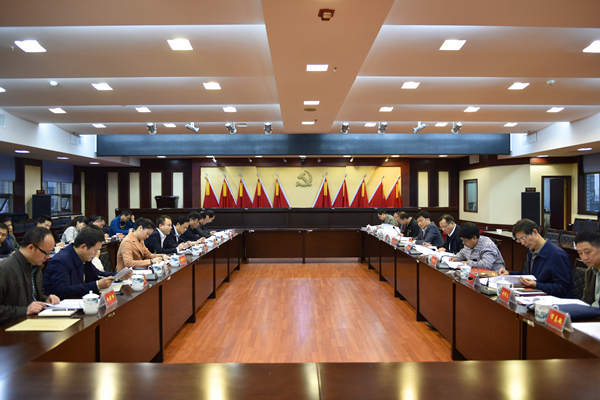 市委副书记雷绍业一行来我区调研指导工作