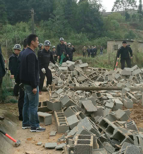 渌口镇 “百日攻坚”争当铁军