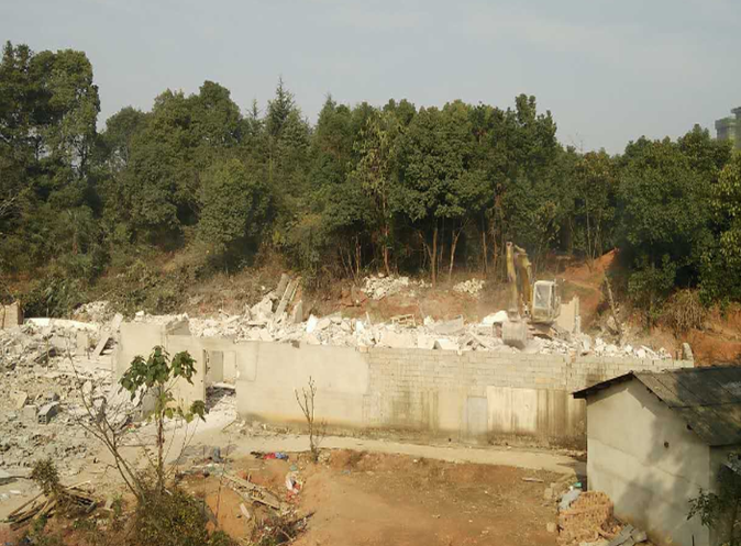 县国投公司强势推进项目建设用地征拆工作