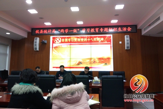 攸县统计局党组召开组织生活会