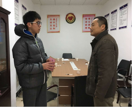 区民政局走访慰问建宁辖区孤儿