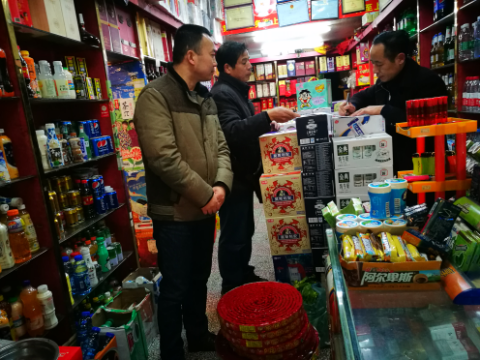 贺家土办事处开展两节期间 辖区内烟花鞭炮消防安全督查