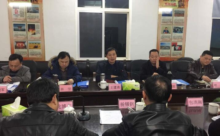 区委书记王建勇到董家塅街道调度项目建设工作