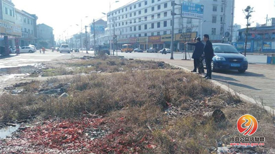 江桥街道办事处城建办新年第一站打造美丽社区