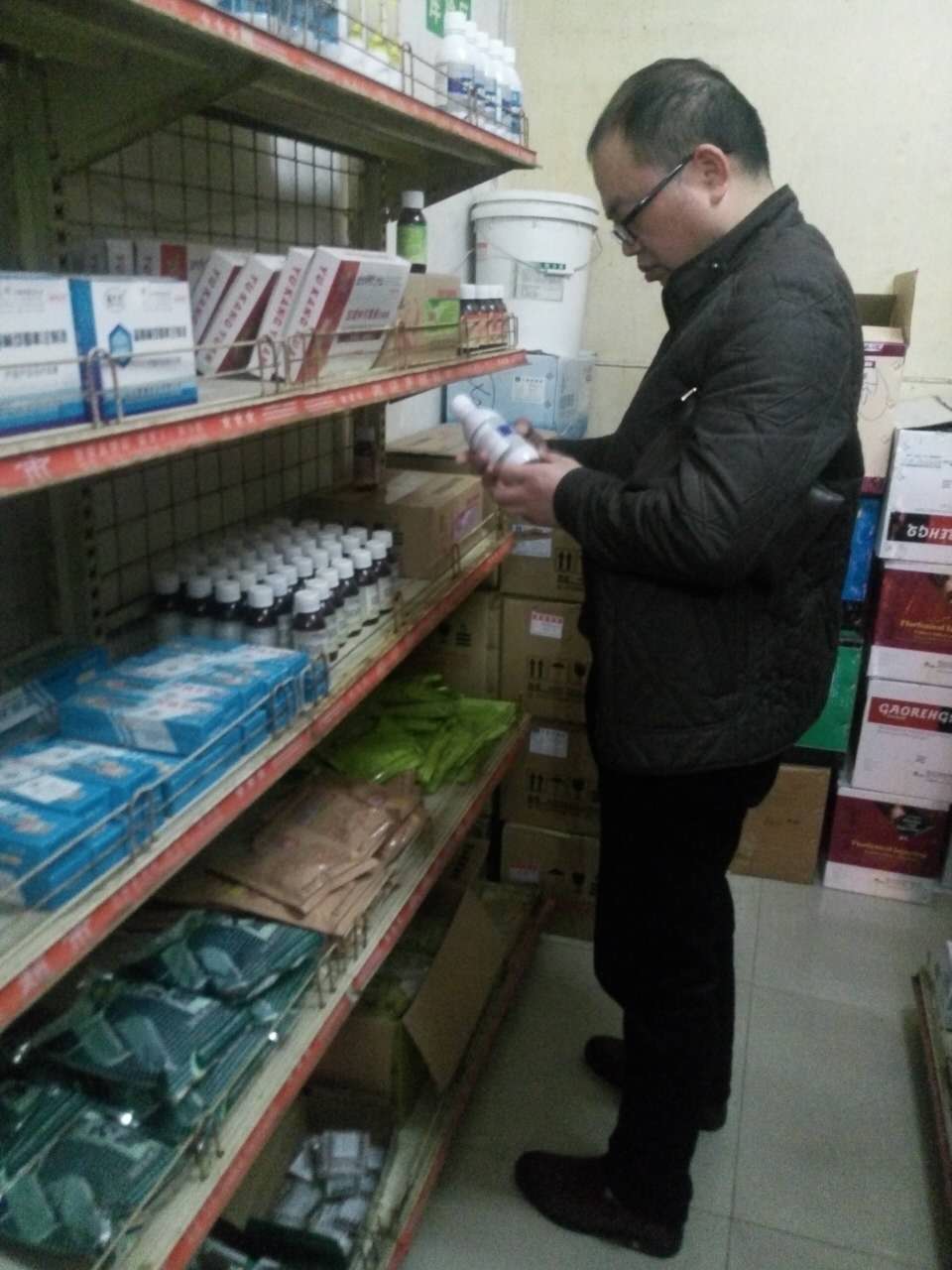 网岭镇动物防疫站开展畜禽水产品质量安全专项检查