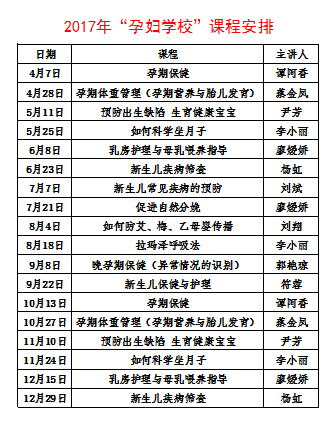 县中医院孕妇学校开课了！准爸妈们赶紧来充充电！