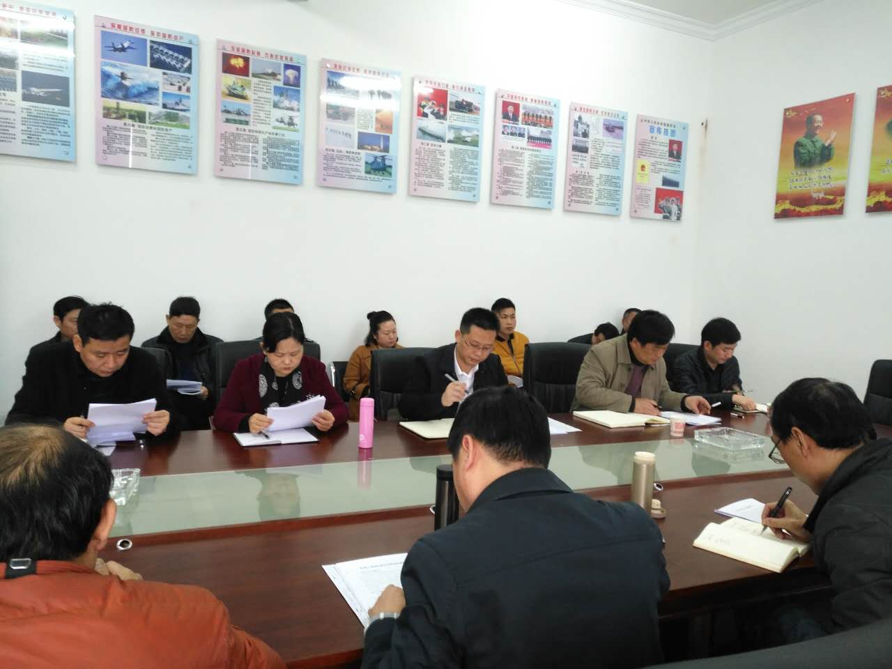 江桥街道召开关于园区征拆攻坚战工作调度会