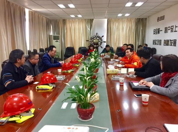 市商粮局调研株洲华新水泥电商转型工作
