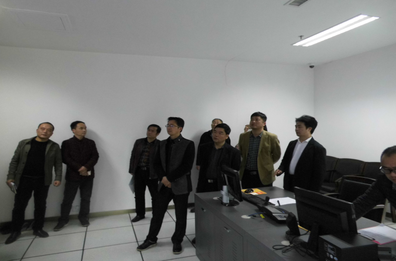 曾祥明、包晓风一行来攸调研主要污染物排污权交易对接工作
