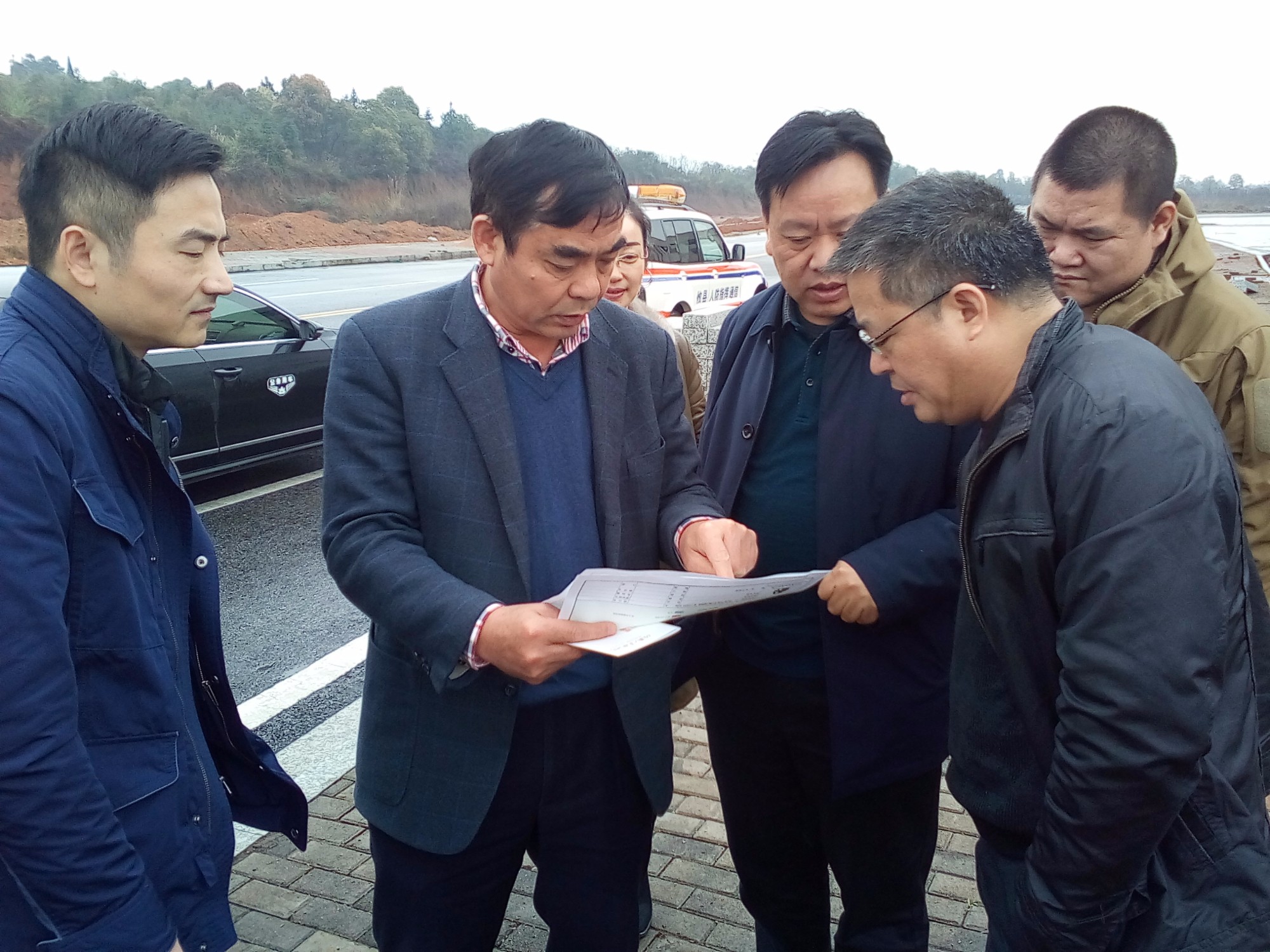 省人防办副巡视员罗国辉来攸县调研人防 工作