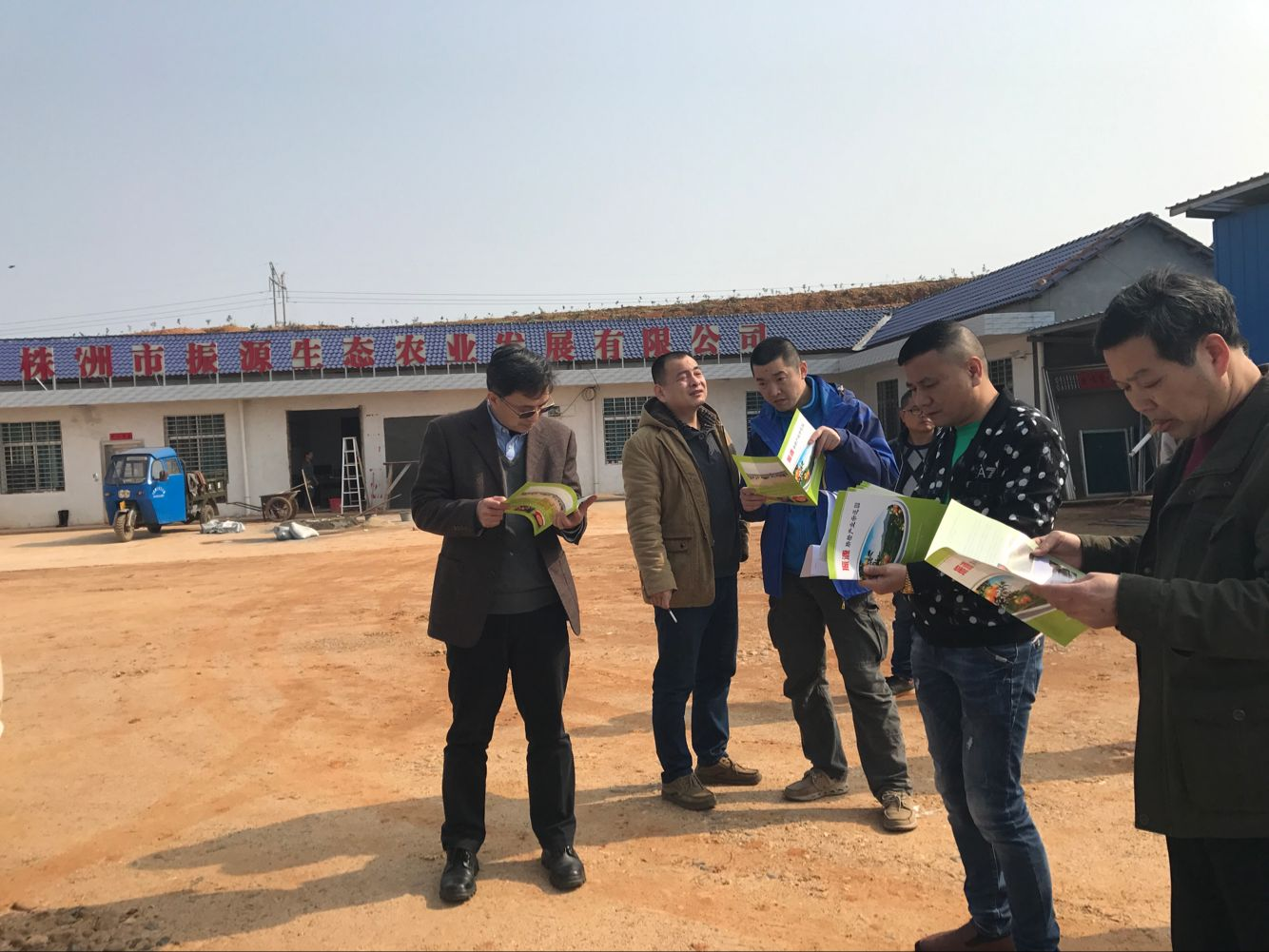 市发改委重点项目办主任欧阳昱一行来攸调研攸县重点项目