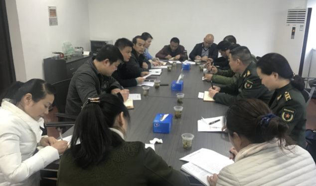 区委常委、武装部长杨人杰到龙泉街道调研国防教育工作