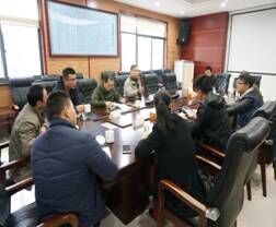 相关部门调研泰山路街道征地拆迁应诉工作