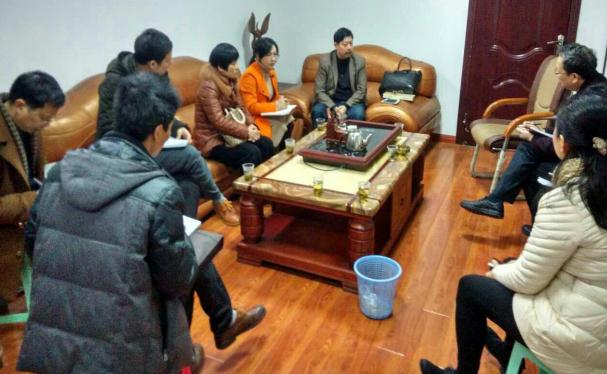 市工商联到株洲县开展制造业民营企业发展状况调研