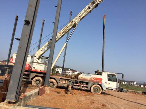 柔性执法见成效 违建厂房自行拆除
