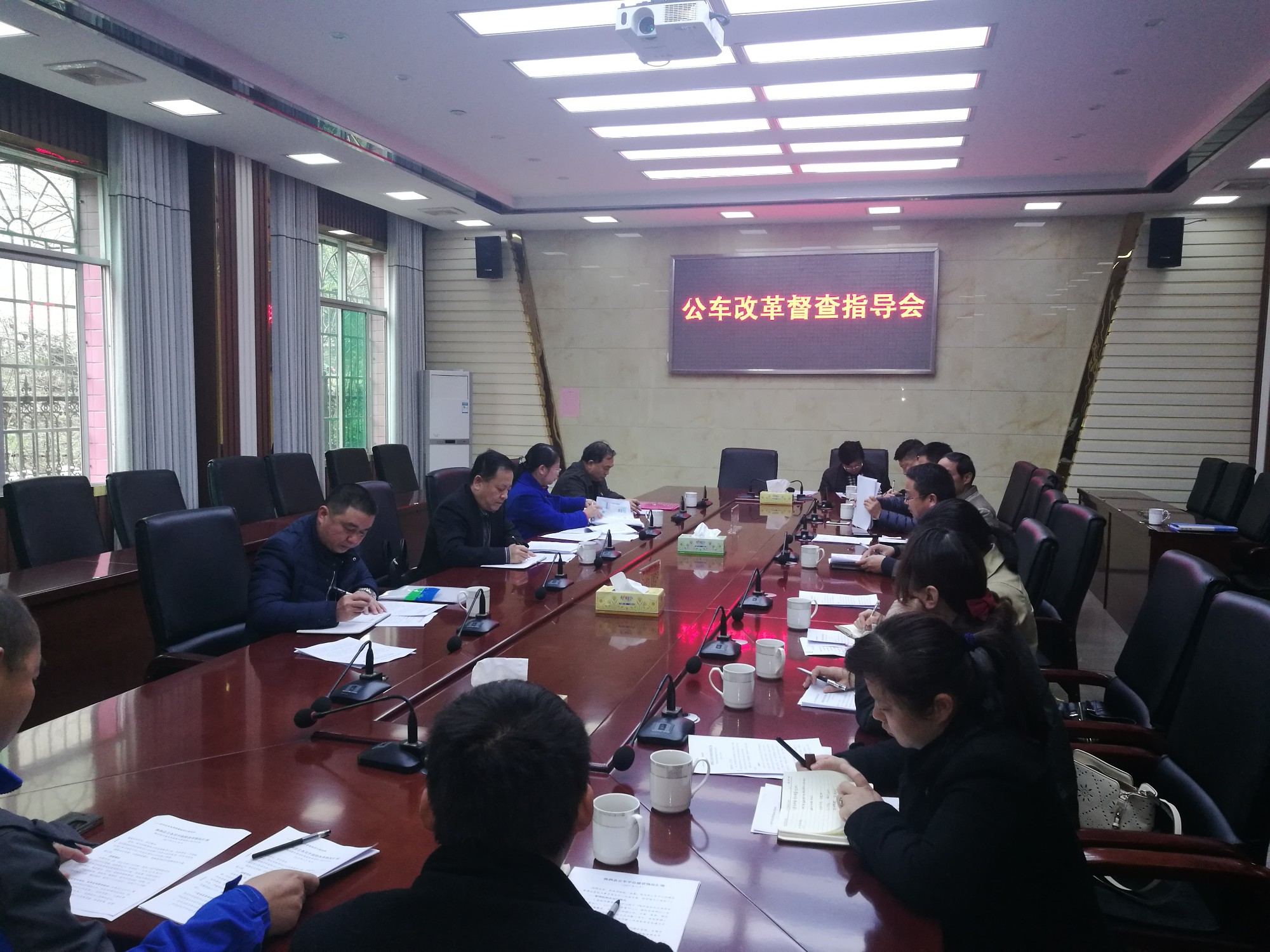 市车改工作督查组到株洲县督查车改工作