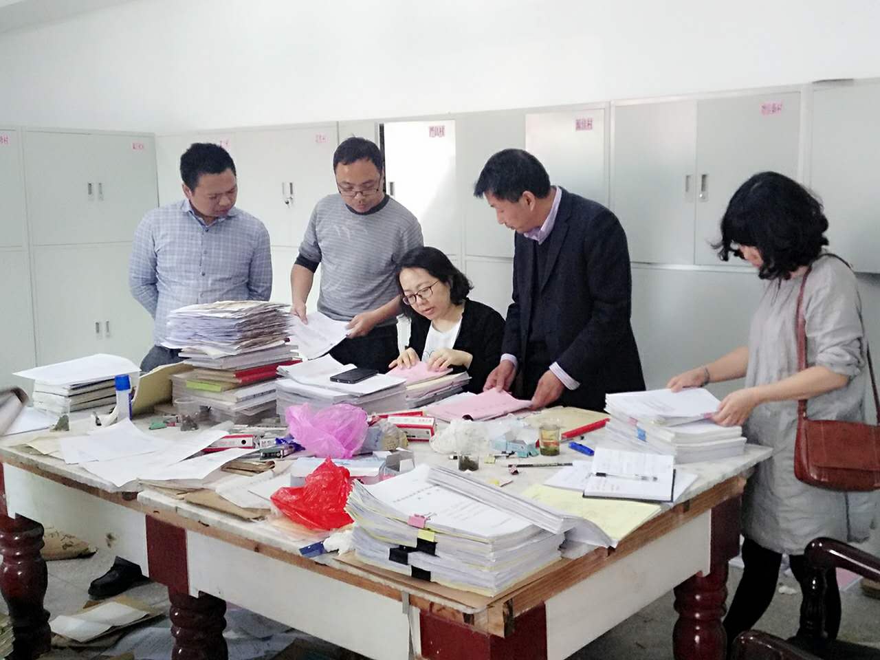 市档案局到攸县调研档案示范乡镇创建工作