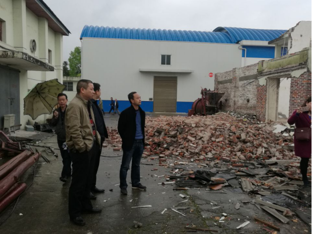 芦淞区商务和粮食局开展建筑施工现场安全检查