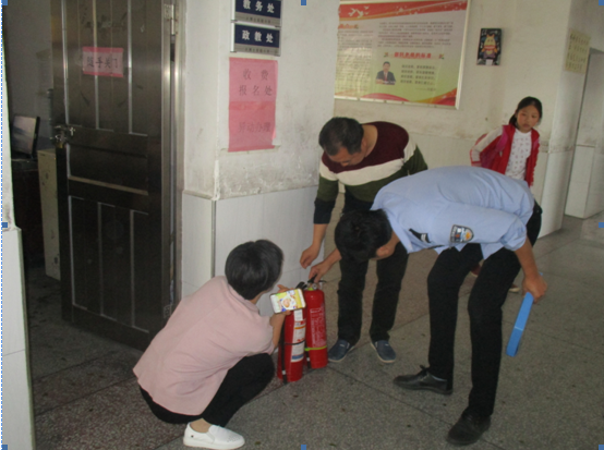 谭桥街道进行消防大排查