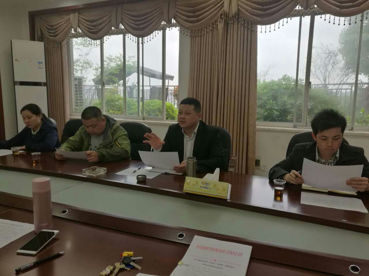 副区长杜益督查枫溪街道换届选举工作