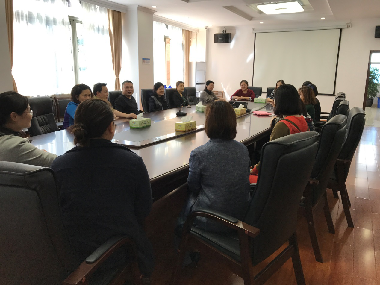 贺家土街道组织居委会正式候选人进行集体谈话