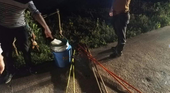 攸县开展夜间行动查电鱼