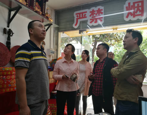 贺家土开展五一烟花鞭炮“打非”专项整治及消防安全排查