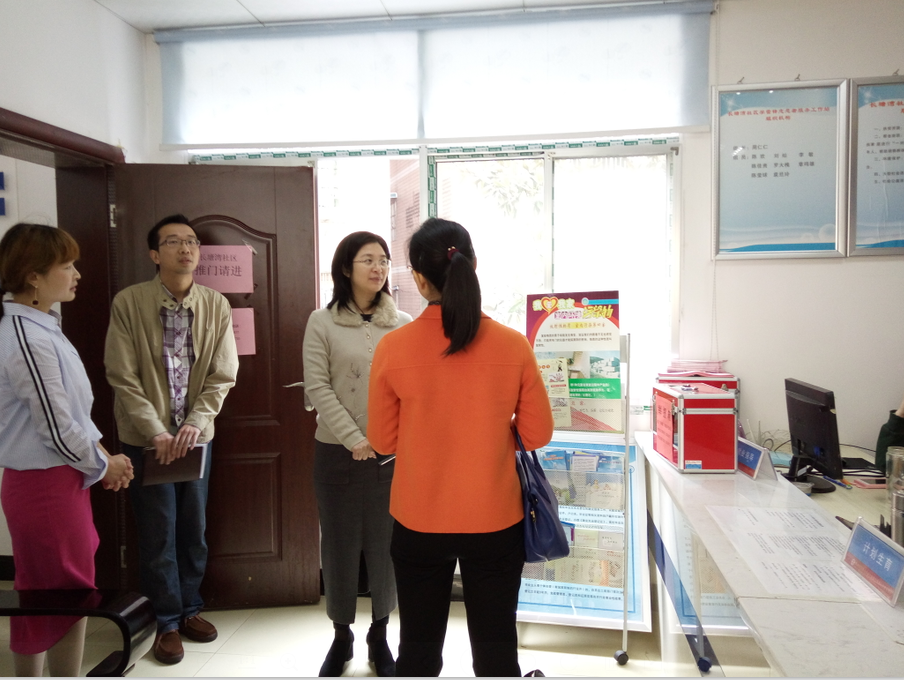 市委组织部督查指导贺家土街道党建工作