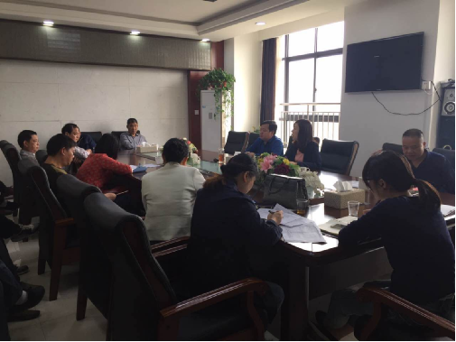 区绿化处组织召开全区绿化迎国卫复审明检工作部署会