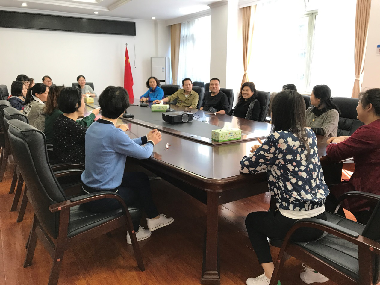 贺家土街道组织居委会正式候选人进行集体谈话