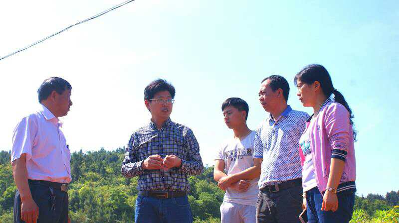 周文安一行到莲塘坳镇指导扶贫工作