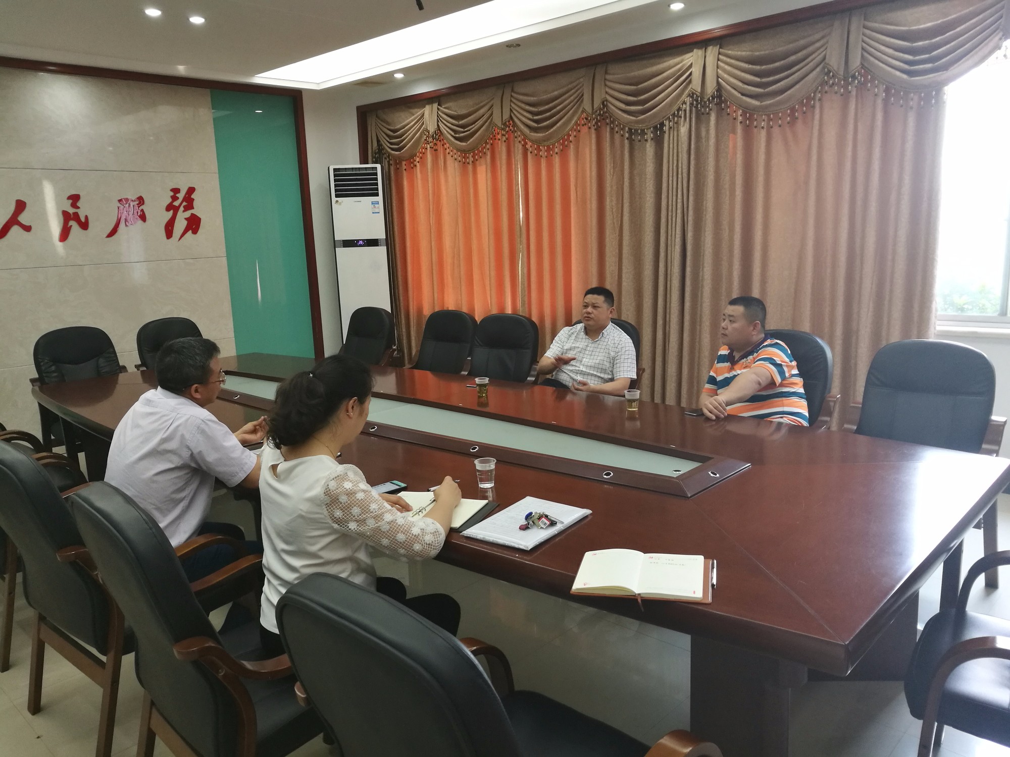 副区长杜益一行到枫溪街道调研