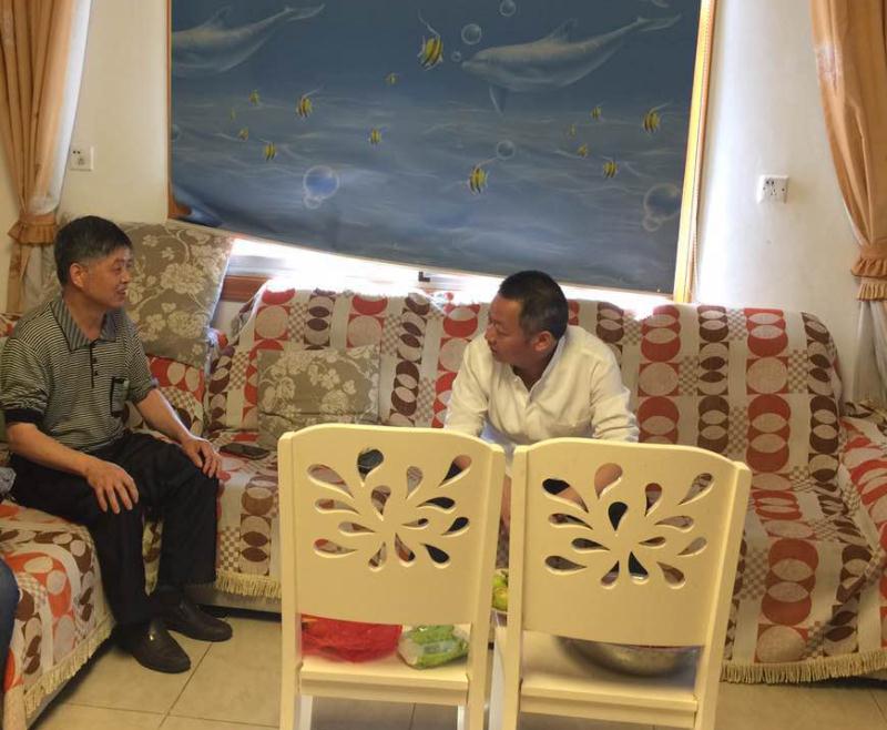 区委常委、政法委书记文定国到建宁街道召开综治维稳工作督查调研会