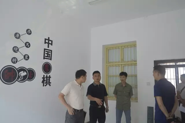 区委常委、宣传部长喻华军到龙泉街道督查文化站创建工作