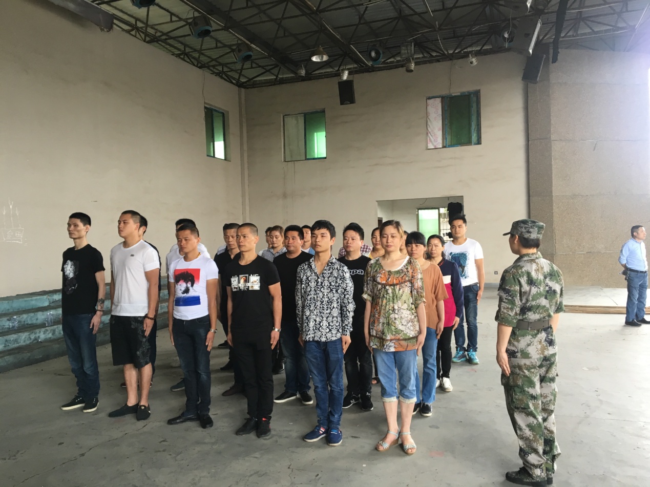 天元区司法局开展社矫人员行为规范集训