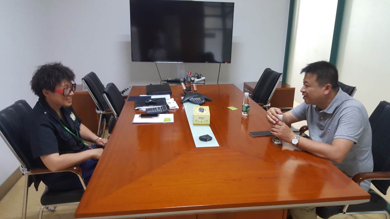 龙泉街道党工委书记刘峰深入西迪技术股份有限公司进行调研