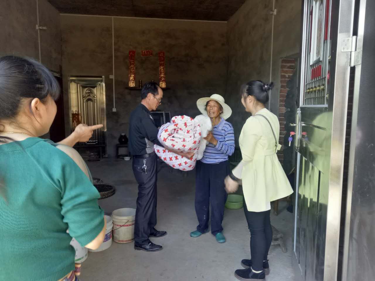 攸县残联在渌田大洲村开展“一对一”结对帮扶