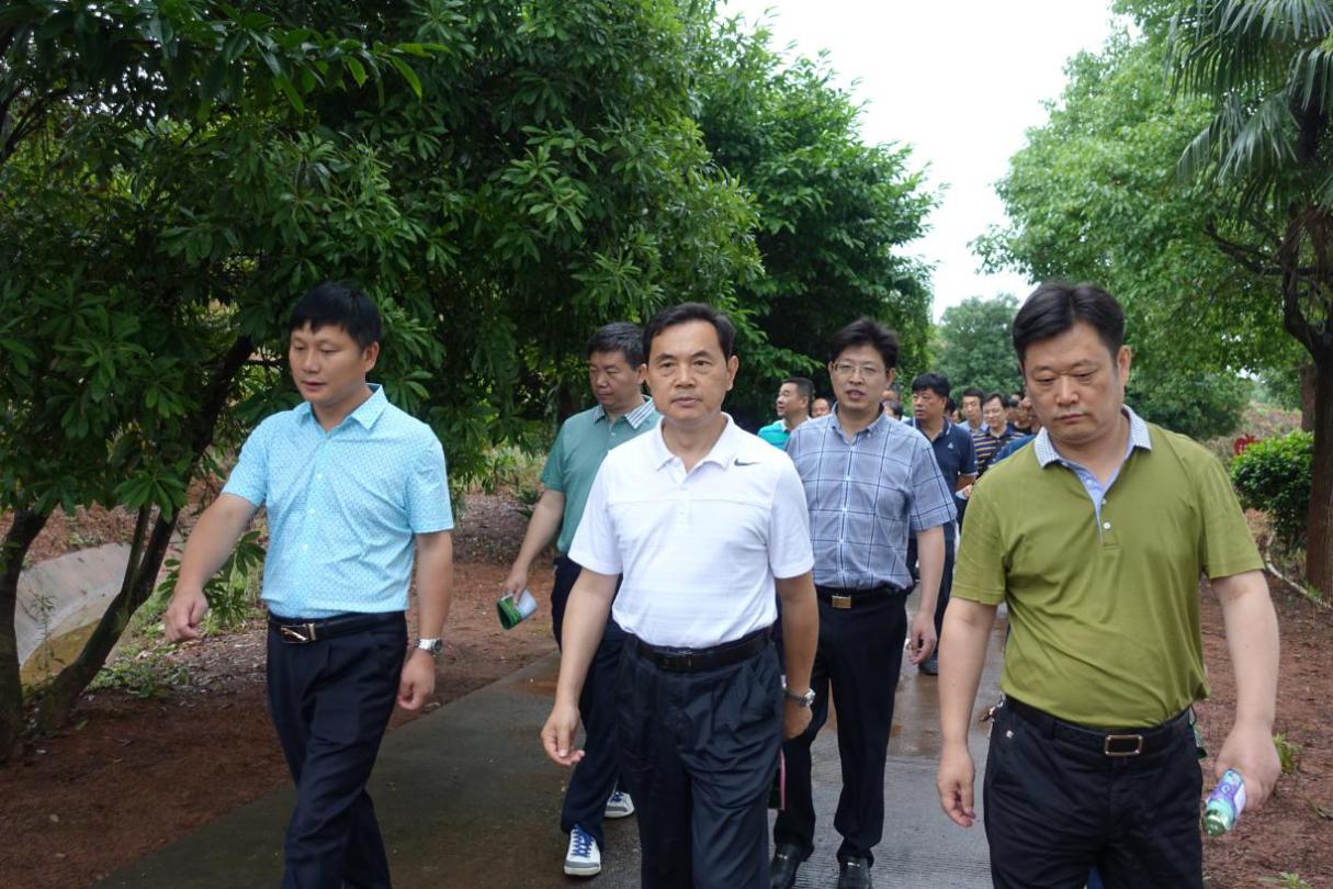 水利部对攸县水土保持科技示范园进行定期评估